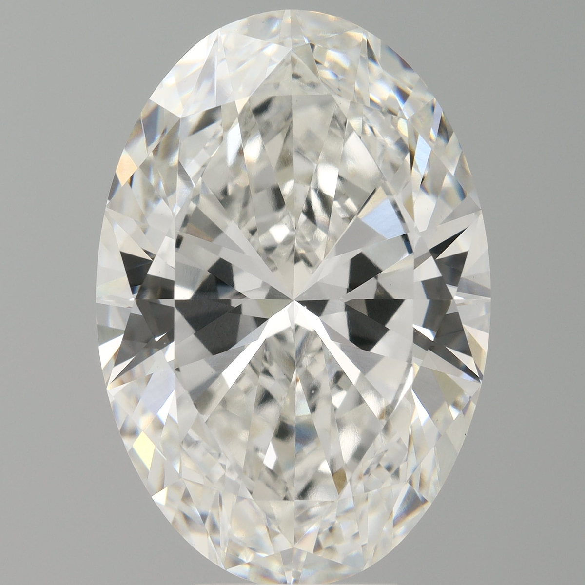 8.09 Carat Oval Shaped, Ideal Cut, E Color, VVS2 Clarity, IGI Certified Lab Grown Diamond
