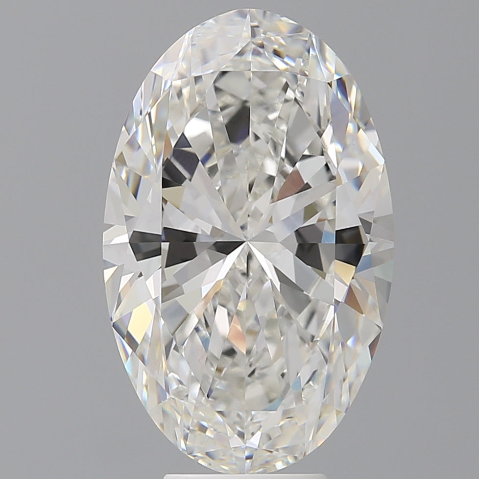7.52 Carat Oval Shaped, Ideal Cut, F Color, VVS2 Clarity, IGI Certified Lab Grown Diamond