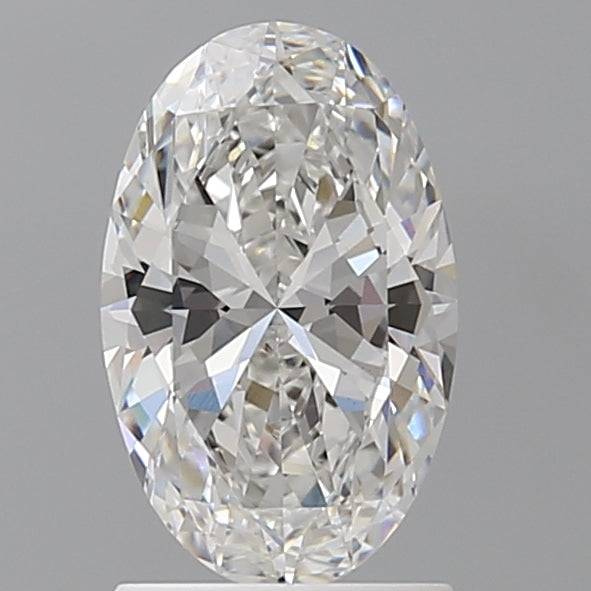 1.58 Carat Oval Shaped, Ideal Cut, E Color, VVS2 Clarity, IGI Certified Lab Grown Diamond