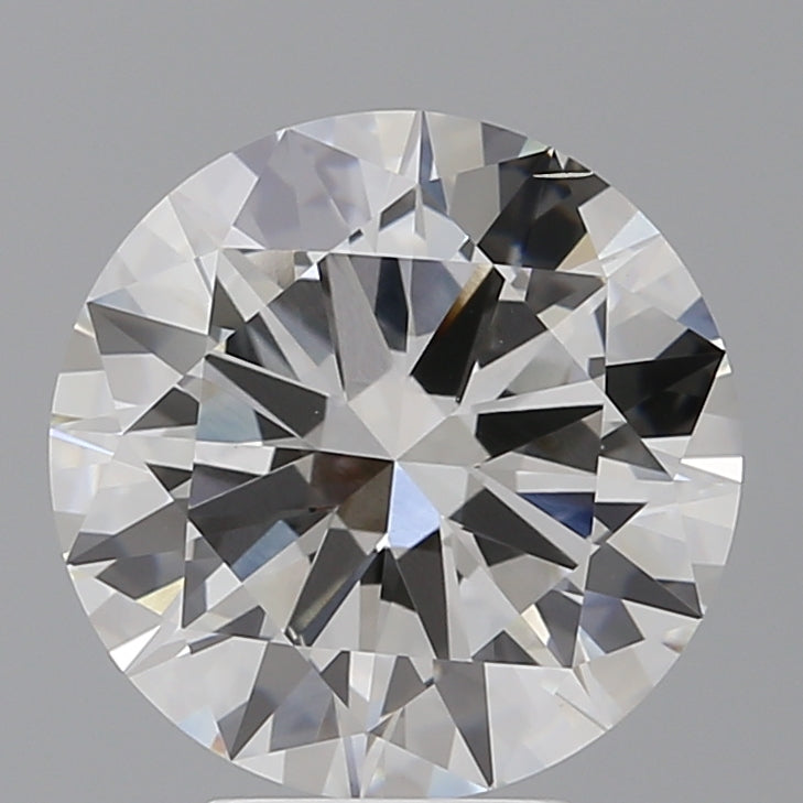 5.01 Carat Round Shaped, Excellent Cut, F Color, VS2 Clarity, IGI Certified Lab Grown Diamond