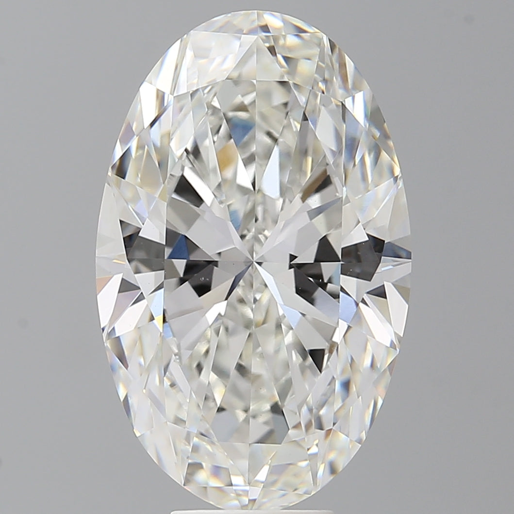 9.10 Carat Oval Shaped, Ideal Cut, F Color, VVS2 Clarity, IGI Certified Lab Grown Diamond