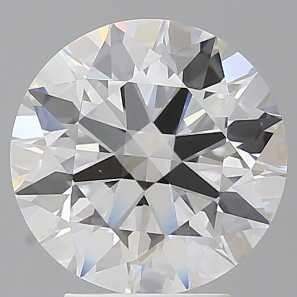 3.59 Carat Round Shaped, Ideal Cut, E Color, VVS2 Clarity, IGI Certified Lab Grown Diamond