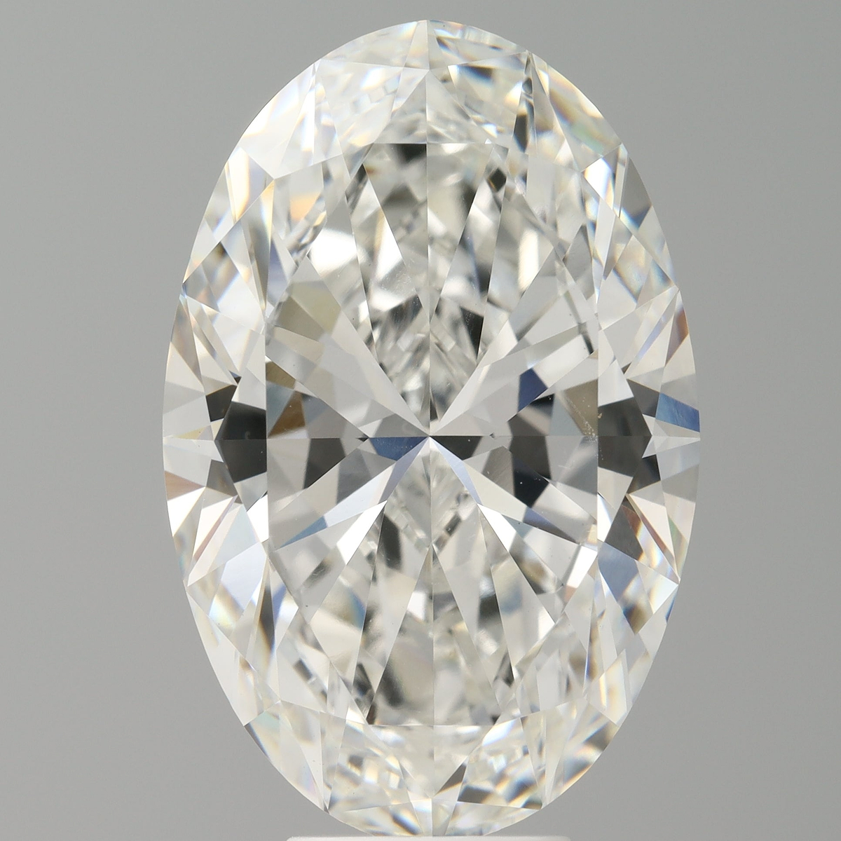 8.05 Carat Oval Shaped, Ideal Cut, F Color, VVS2 Clarity, IGI Certified Lab Grown Diamond