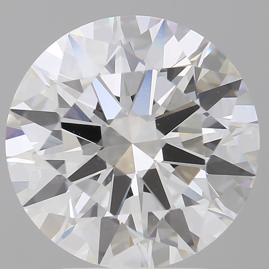 4.02 Carat Round Shaped, Ideal Cut, E Color, VVS2 Clarity, IGI Certified Lab Grown Diamond