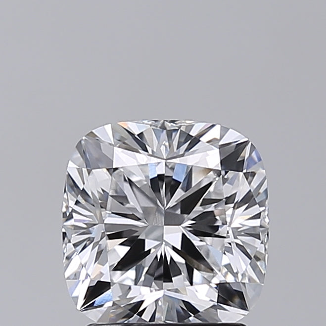 2.03 Carat Cushion Shaped, D Color, VVS2 Clarity, IGI Certified Lab Grown Diamond