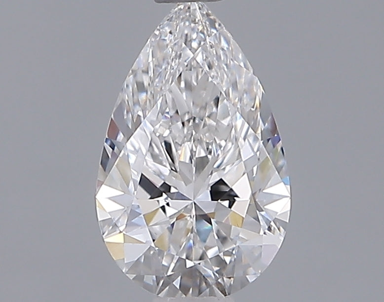 1.05 Carat Pear Shaped, Ideal Cut, D Color, VS1 Clarity, IGI Certified Lab Grown Diamond