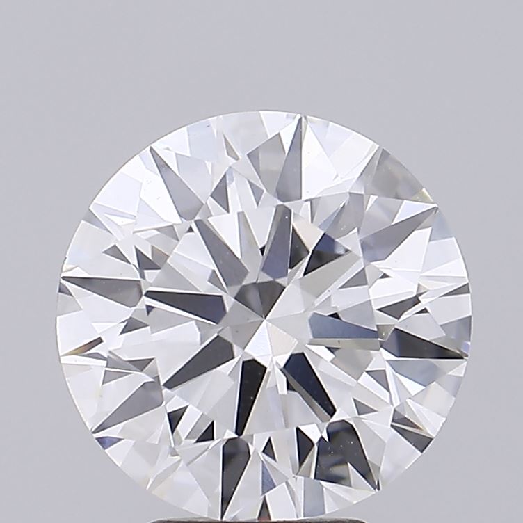 3.00 Carat Round Shaped, Very Good Cut, E Color, VVS2 Clarity, IGI Certified Lab Grown Diamond