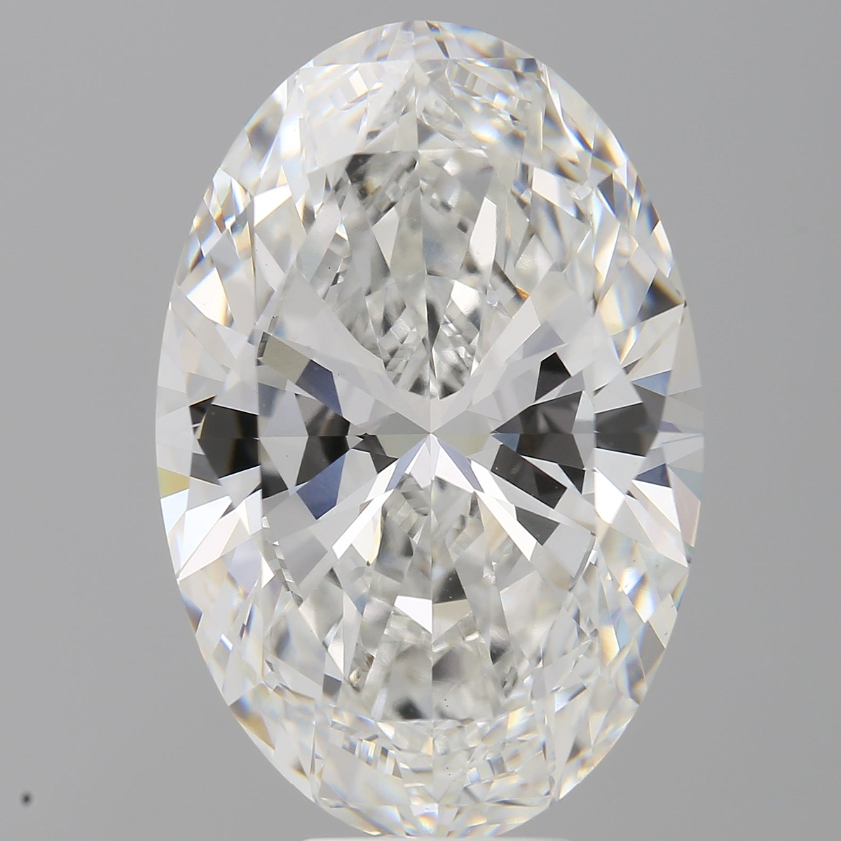 10.04 Carat Oval Shaped, Ideal Cut, F Color, VVS2 Clarity, IGI Certified Lab Grown Diamond