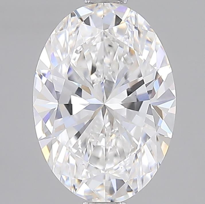 2.00 Carat Oval Shaped, Excellent Cut, E Color, VVS2 Clarity, IGI Certified Lab Grown Diamond