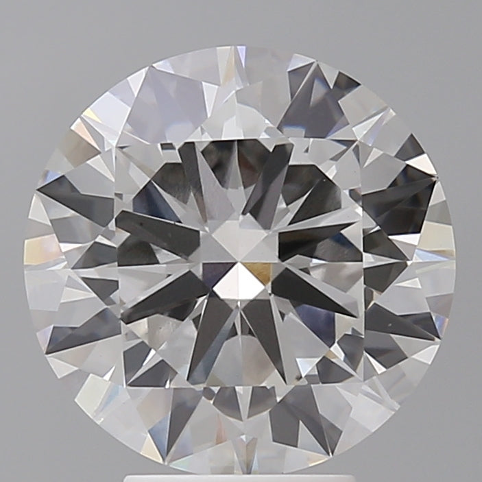 5.05 Carat Round Shaped, Excellent Cut, F Color, VS1 Clarity, IGI Certified Lab Grown Diamond