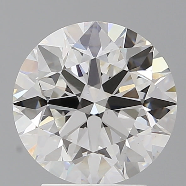3.05 Carat Round Shaped, Excellent Cut, F Color, VS2 Clarity, IGI Certified Lab Grown Diamond