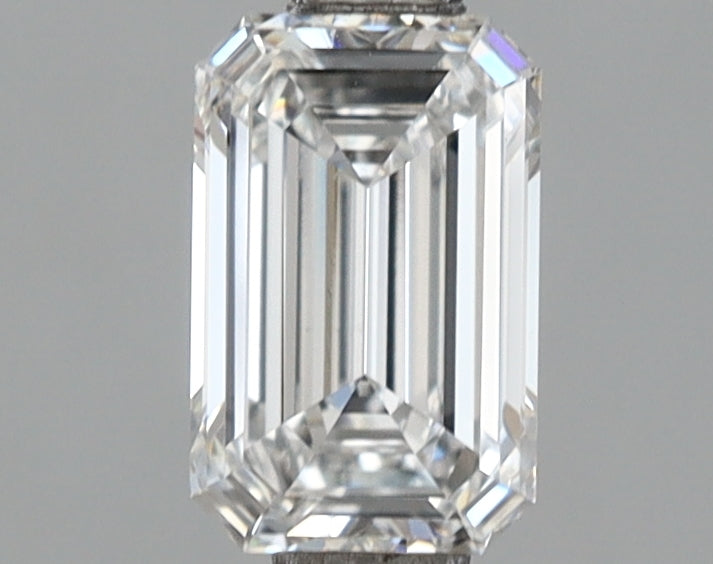 1.01 Carat Emerald Shaped, Very Good Cut, D Color, VS1 Clarity, IGI Certified Lab Grown Diamond