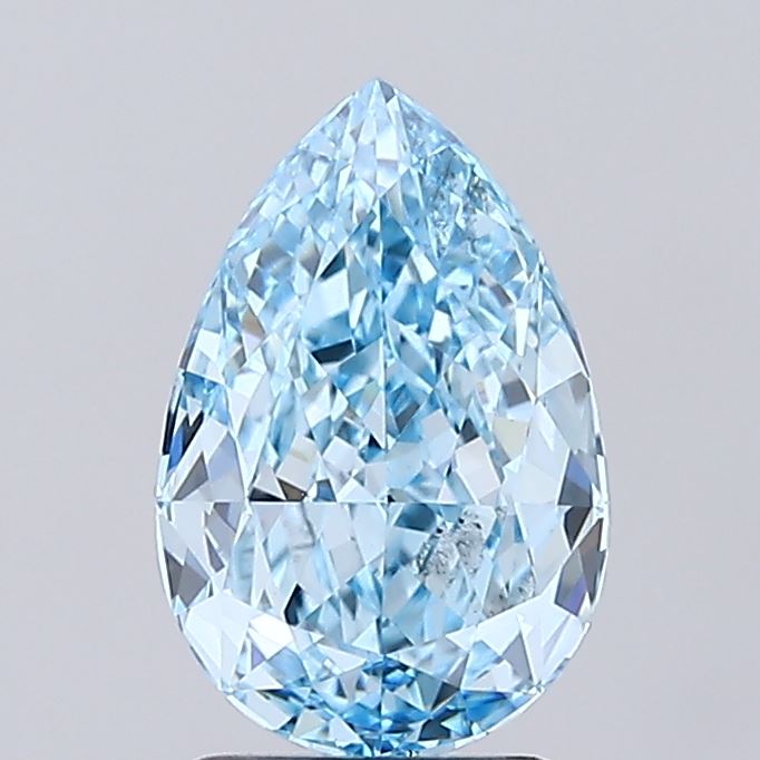 2.51 Carat Pear Shaped, Ideal Cut, VS1 Clarity, IGI Certified Lab Grown Diamond