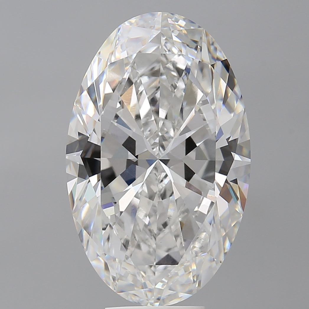 8.50 Carat Oval Shaped, Excellent Cut, E Color, VVS2 Clarity, IGI Certified Lab Grown Diamond