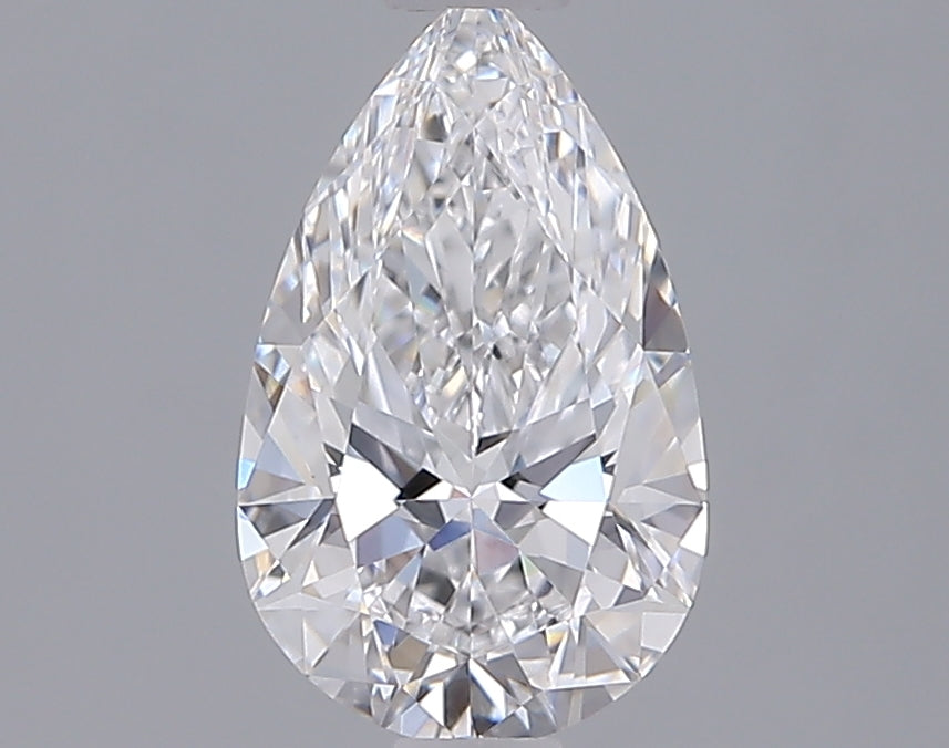 1.33 Carat Pear Shaped, Ideal Cut, D Color, VVS1 Clarity, IGI Certified Lab Grown Diamond