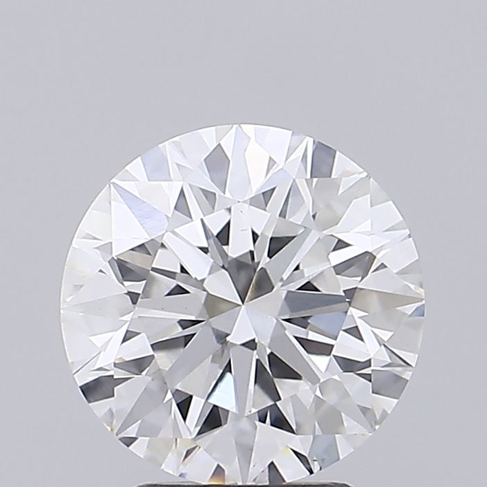 2.05 Carat Round Shaped, Ideal Cut, E Color, VS1 Clarity, IGI Certified Lab Grown Diamond
