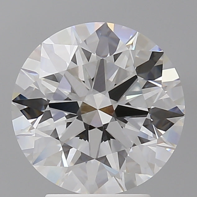 3.59 Carat Round Shaped, Ideal Cut, E Color, VVS2 Clarity, IGI Certified Lab Grown Diamond