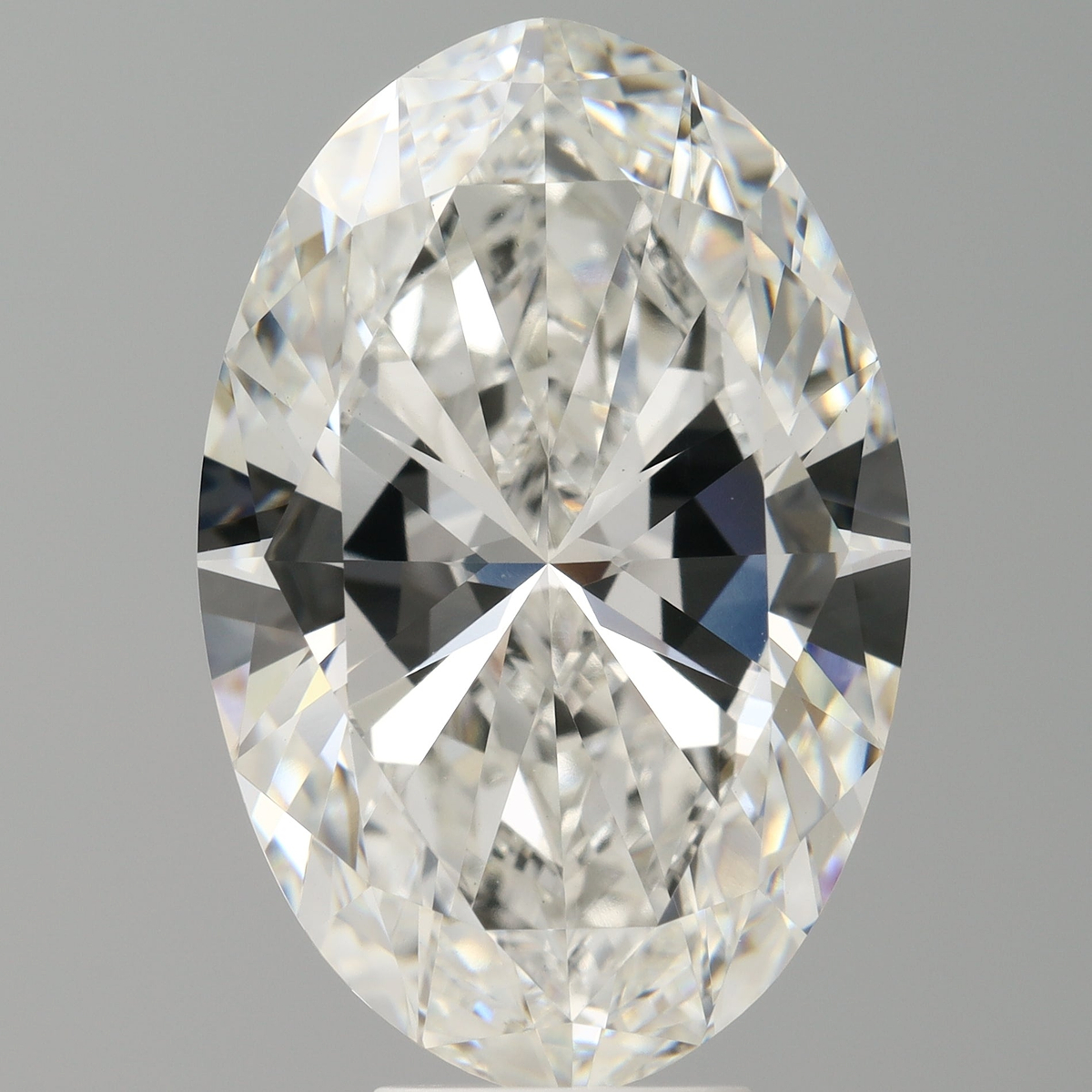 8.02 Carat Oval Shaped, Ideal Cut, F Color, VVS2 Clarity, IGI Certified Lab Grown Diamond