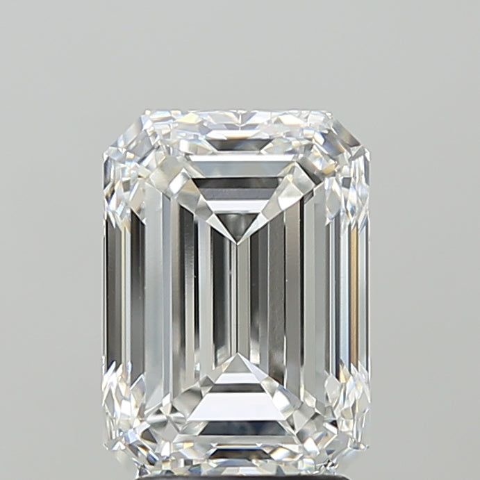 3.07 Carat Emerald Shaped, Ideal Cut, E Color, VVS1 Clarity, IGI Certified Lab Grown Diamond