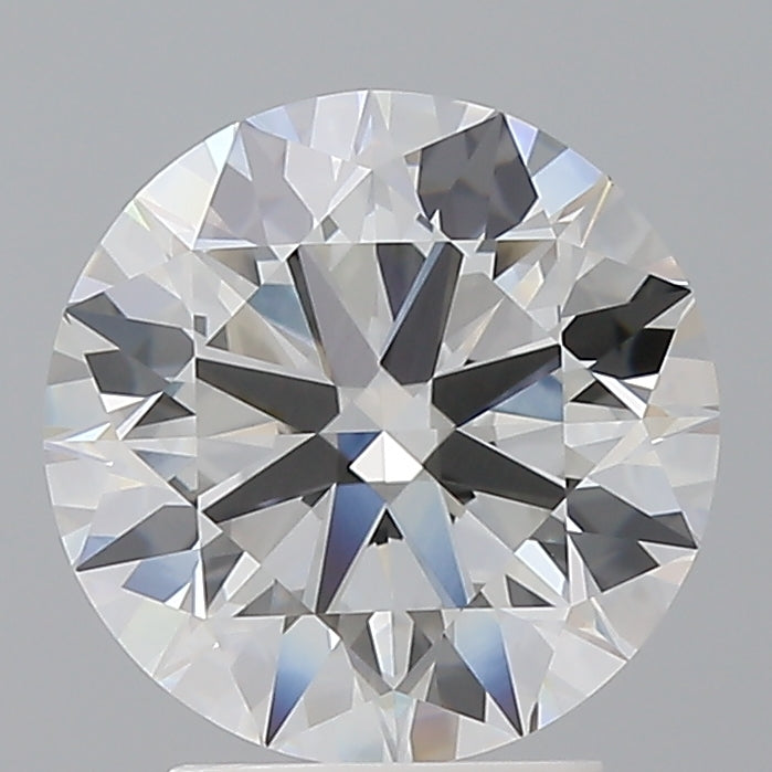 3.03 Carat Round Shaped, Ideal Cut, F Color, VVS2 Clarity, IGI Certified Lab Grown Diamond