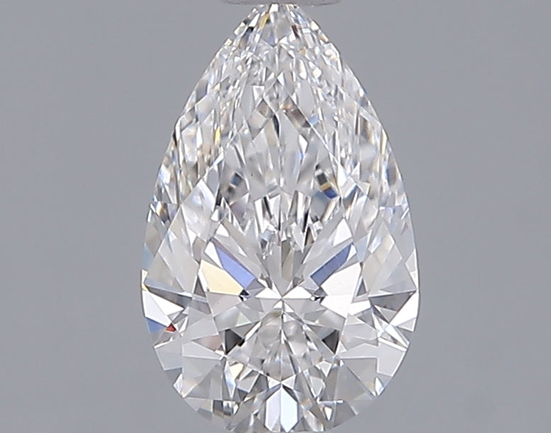 1.06 Carat Pear Shaped, Ideal Cut, D Color, VVS2 Clarity, IGI Certified Lab Grown Diamond