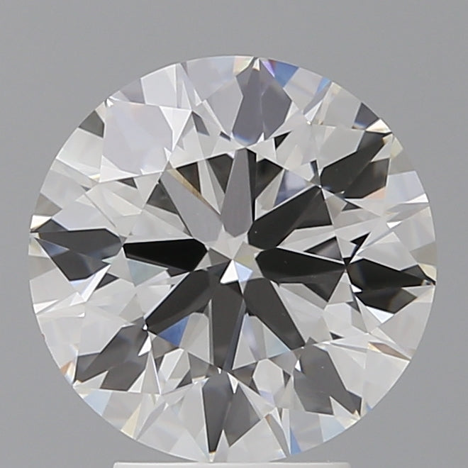 4.02 Carat Round Shaped, Ideal Cut, F Color, VVS2 Clarity, IGI Certified Lab Grown Diamond