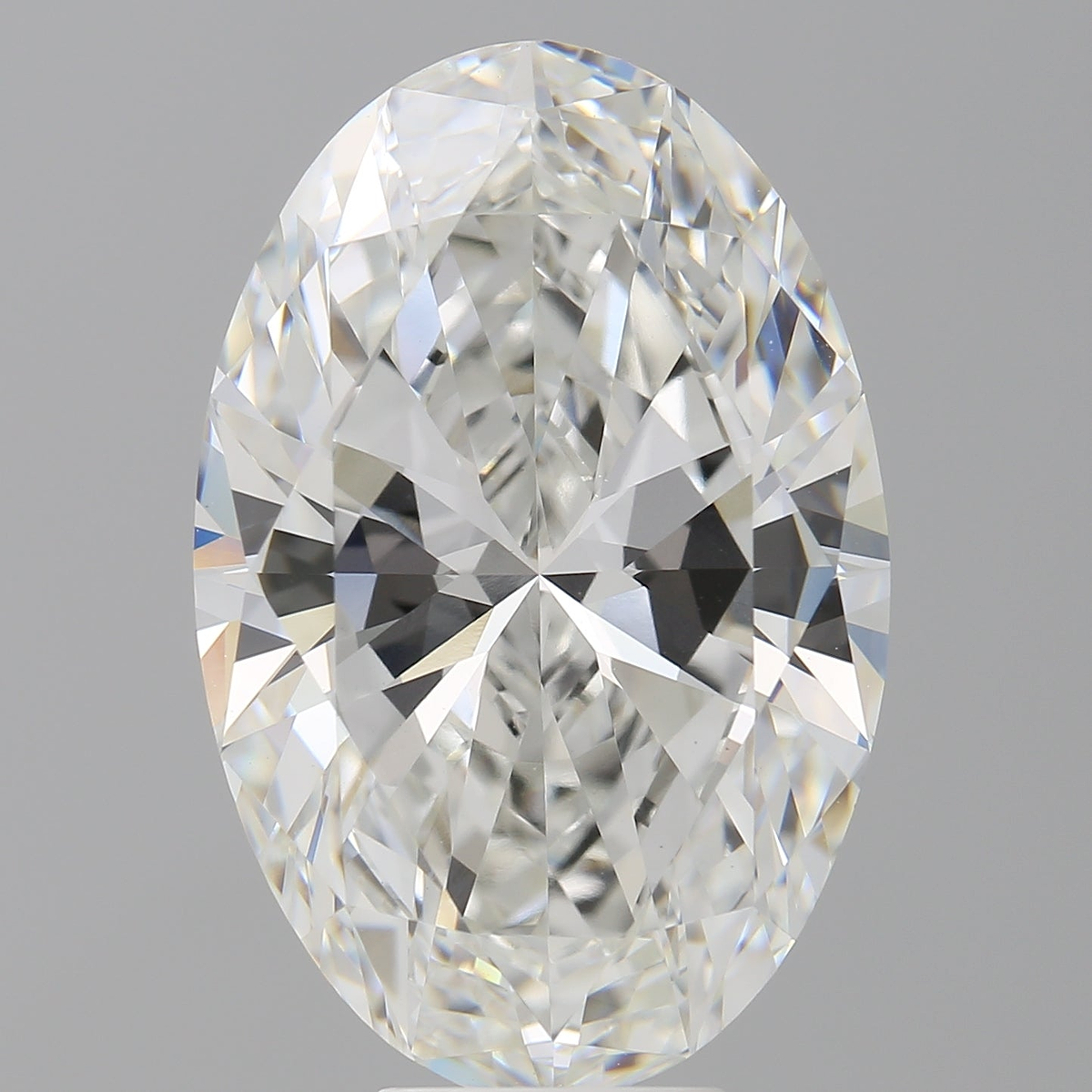 9.04 Carat Oval Shaped, Ideal Cut, F Color, VVS2 Clarity, IGI Certified Lab Grown Diamond