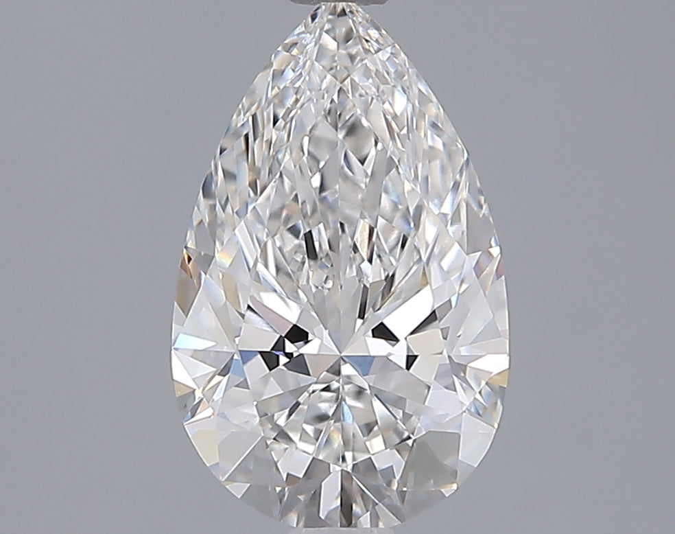 2.06 Carat Pear Shaped, Ideal Cut, E Color, VVS2 Clarity, IGI Certified Lab Grown Diamond