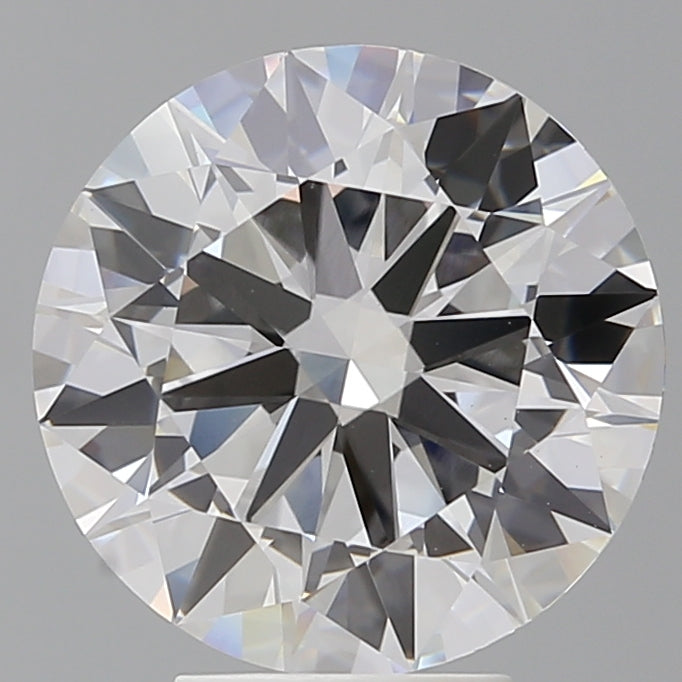 5.08 Carat Round Shaped, Ideal Cut, F Color, VVS2 Clarity, IGI Certified Lab Grown Diamond
