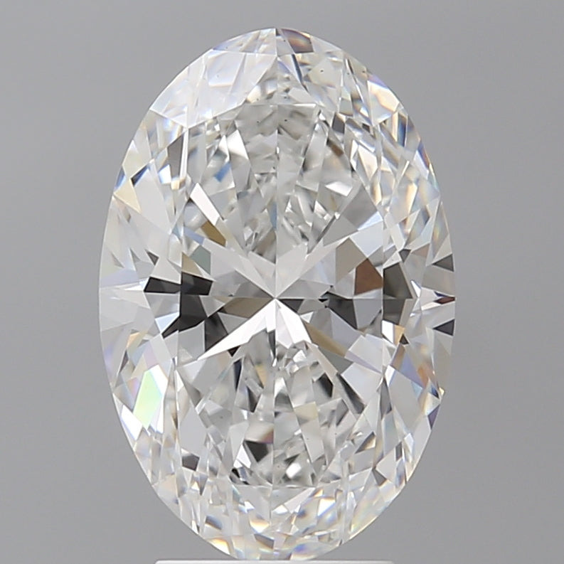 4.09 Carat Oval Shaped, Ideal Cut, E Color, VS1 Clarity, IGI Certified Lab Grown Diamond
