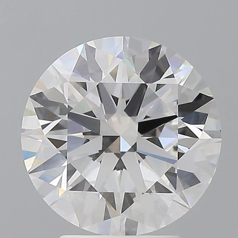 3.50 Carat Round Shaped, Ideal Cut, F Color, VVS2 Clarity, IGI Certified Lab Grown Diamond
