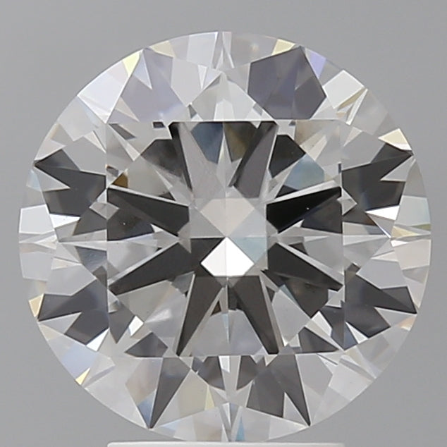 4.05 Carat Round Shaped, Excellent Cut, F Color, VS1 Clarity, IGI Certified Lab Grown Diamond