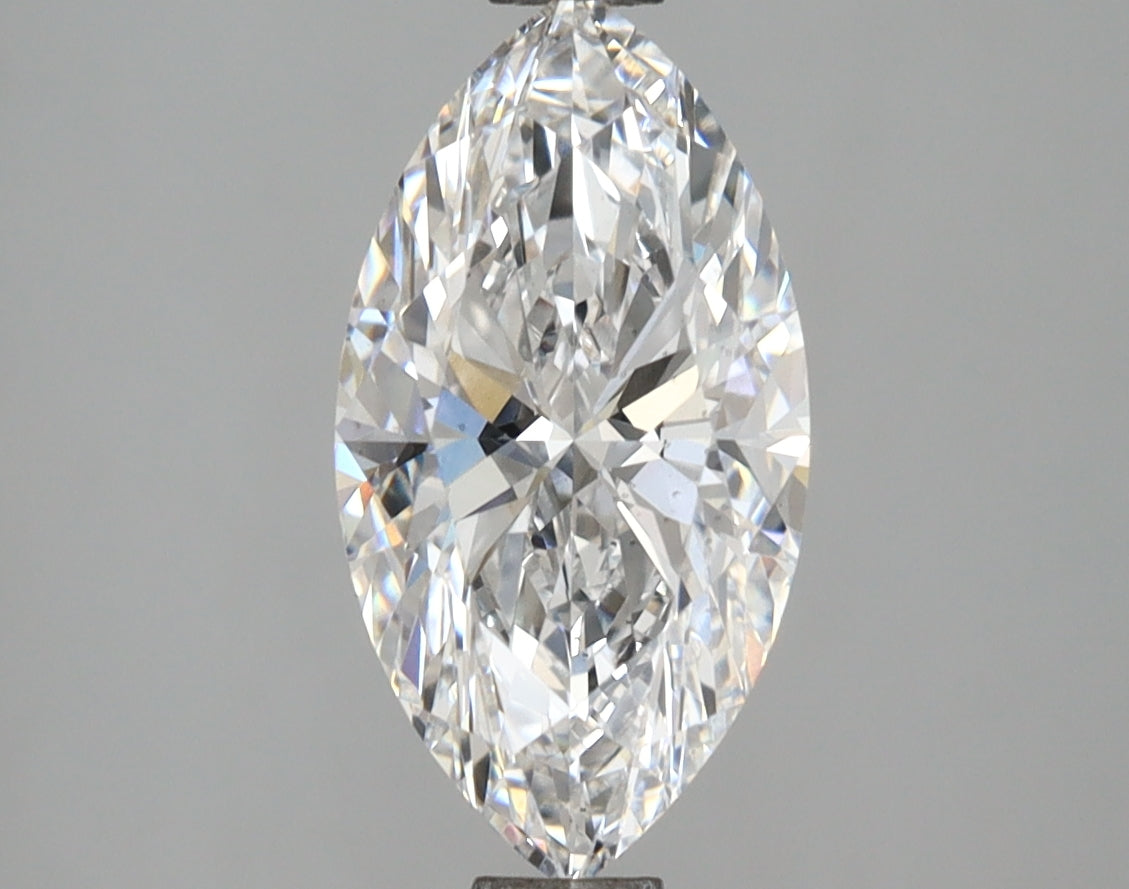 2.02 Carat Marquise Shaped, Ideal Cut, E Color, VS2 Clarity, IGI Certified Lab Grown Diamond