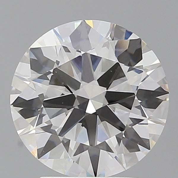 3.08 Carat Round Shaped, Ideal Cut, F Color, VS1 Clarity, IGI Certified Lab Grown Diamond