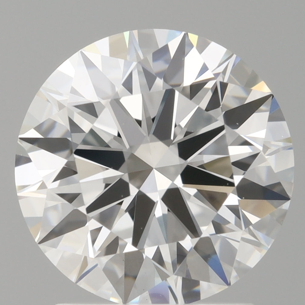 2.09 Carat Round Shaped, Ideal Cut, E Color, VVS2 Clarity, IGI Certified Lab Grown Diamond