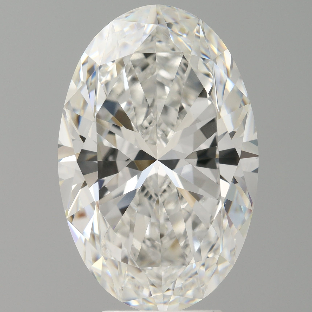 6.07 Carat Oval Shaped, Ideal Cut, E Color, VVS2 Clarity, IGI Certified Lab Grown Diamond