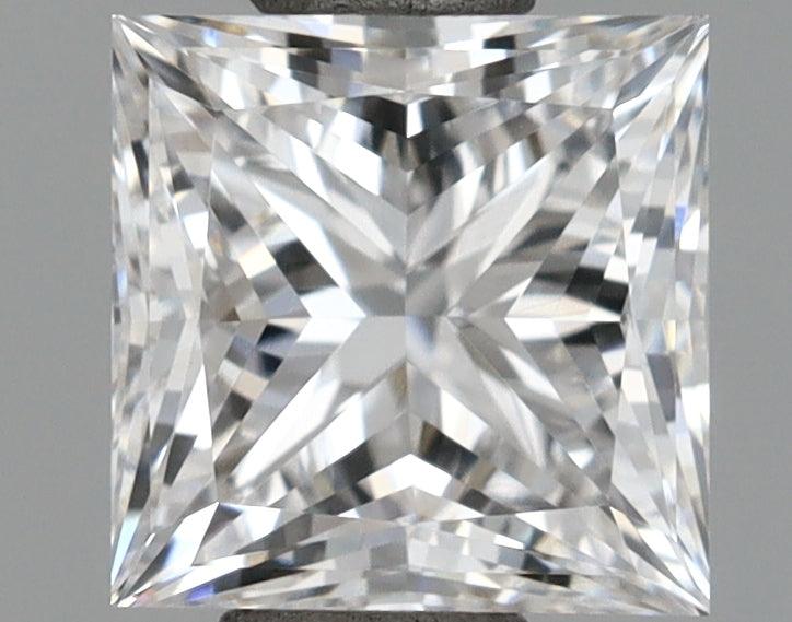 1.00 Carat Princess Shaped, Ideal Cut, D Color, VVS1 Clarity, IGI Certified Lab Grown Diamond