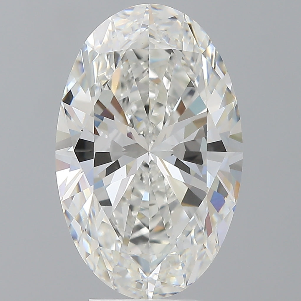 5.51 Carat Oval Shaped, Ideal Cut, F Color, VS1 Clarity, IGI Certified Lab Grown Diamond