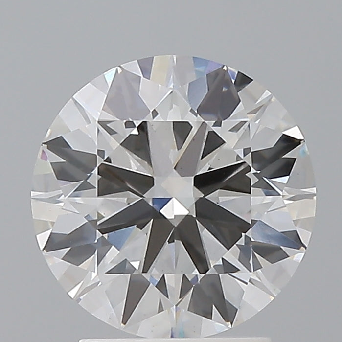 2.55 Carat Round Shaped, Ideal Cut, E Color, VS1 Clarity, IGI Certified Lab Grown Diamond