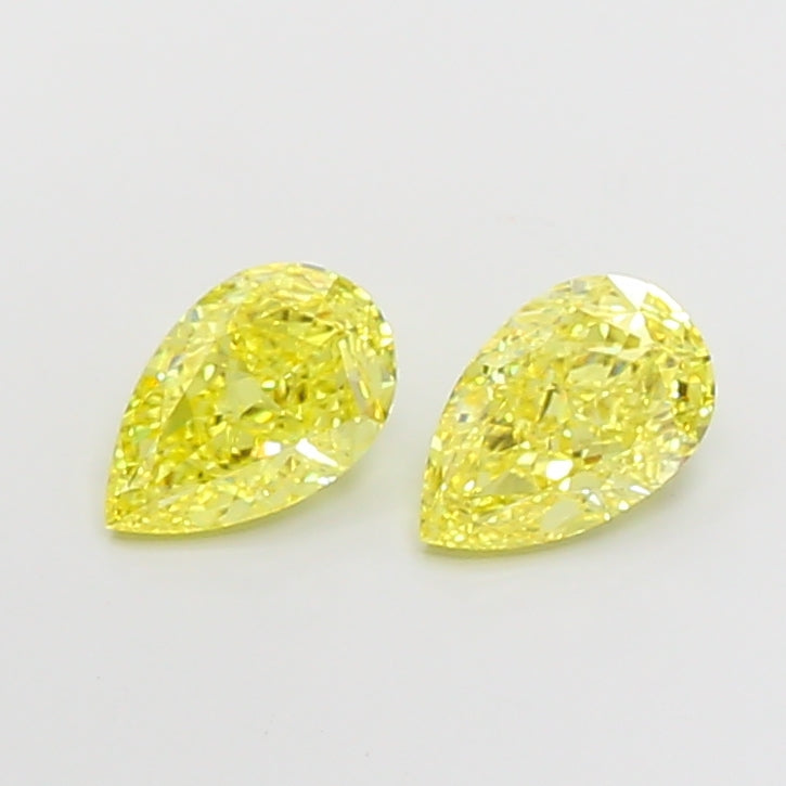 1.54 Carat Pear Shaped, Ideal Cut, VVS2 Clarity, IGI Certified Lab Grown Diamond