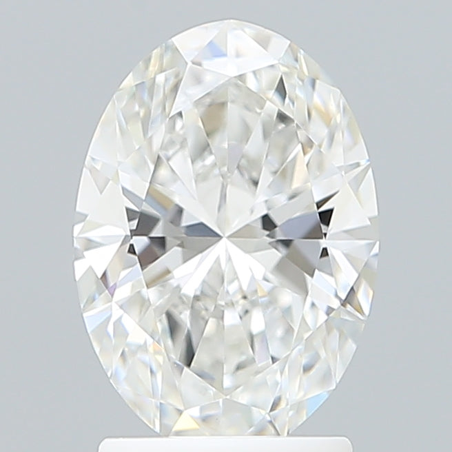 2.06 Carat Oval Shaped, Excellent Cut, F Color, VVS2 Clarity, IGI Certified Lab Grown Diamond