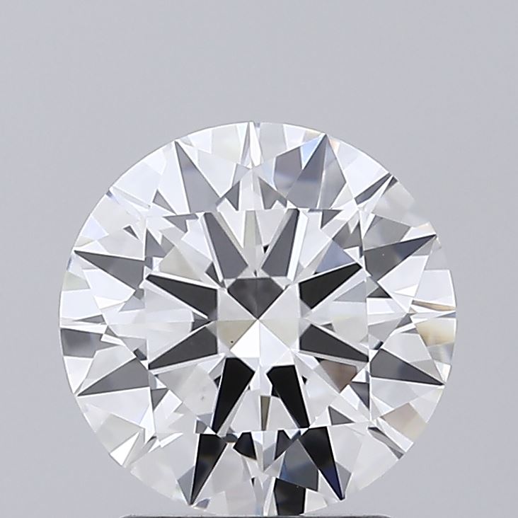 1.90 Carat Round Shaped, Excellent Cut, E Color, VS1 Clarity, IGI Certified Lab Grown Diamond
