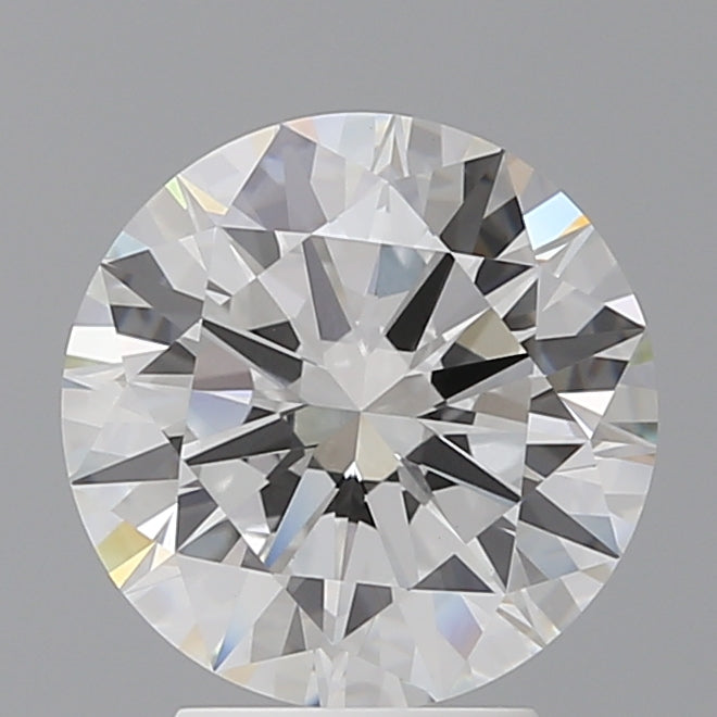 3.53 Carat Round Shaped, Ideal Cut, E Color, VVS2 Clarity, IGI Certified Lab Grown Diamond