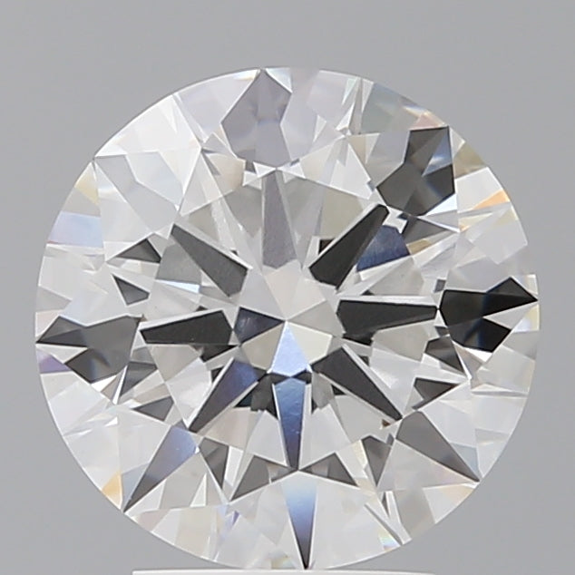 3.58 Carat Round Shaped, Ideal Cut, E Color, VVS2 Clarity, IGI Certified Lab Grown Diamond