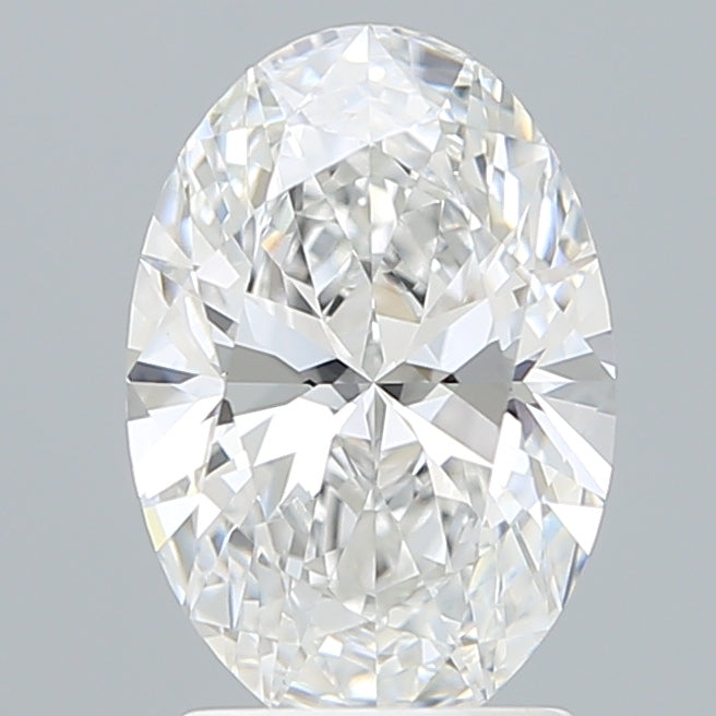 2.22 Carat Oval Shaped, Ideal Cut, D Color, VVS2 Clarity, IGI Certified Lab Grown Diamond