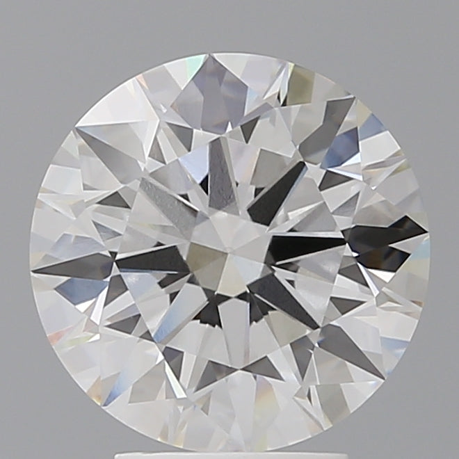 4.07 Carat Round Shaped, Ideal Cut, E Color, VVS2 Clarity, IGI Certified Lab Grown Diamond