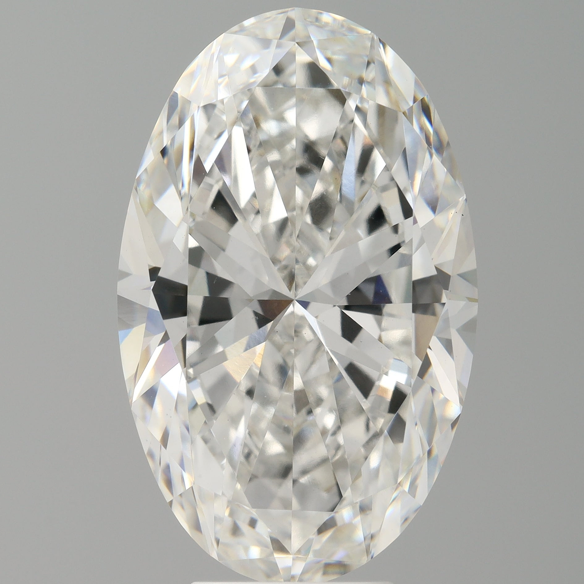 7.53 Carat Oval Shaped, Excellent Cut, F Color, VS1 Clarity, IGI Certified Lab Grown Diamond