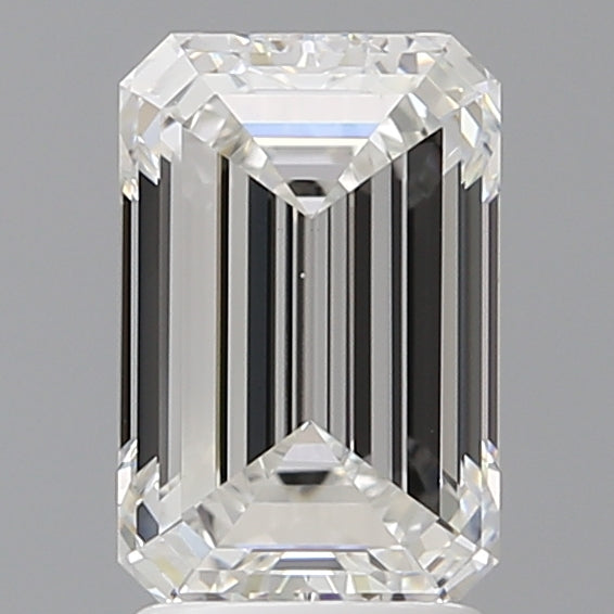 2.51 Carat Emerald Shaped, Ideal Cut, E Color, VVS2 Clarity, IGI Certified Lab Grown Diamond