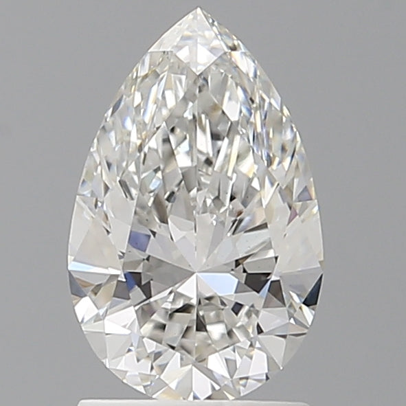 1.60 Carat Pear Shaped, Ideal Cut, F Color, VS1 Clarity, IGI Certified Lab Grown Diamond
