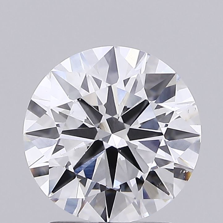 2.02 Carat Round Shaped, Ideal Cut, E Color, VS1 Clarity, IGI Certified Lab Grown Diamond